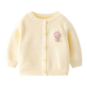 Children's Fashion Simple Cardigan Sweater Sweet