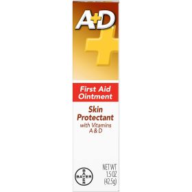 A+D First Aid Ointment, Dry Skin Moisturizer + Skin Protectant, 1.5 oz Tube