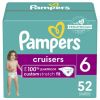 Pampers Cruisers Active Fit Taped Diapers Size 6, 52 Count