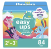 Pampers Easy Ups Female Training Underwear, 2T-3T, 84 Count