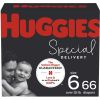 Huggies Special Delivery Hypoallergenic Baby Diapers Size 6;  66 Count