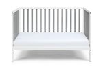 Deux Remi 3-in-1 Convertible Island Crib White/Gray