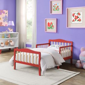 Twain Toddler Bed Coral/Natural