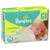 Pampers Swaddlers Newborn Diapers Size Newborn, 31 Count