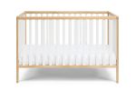 Deux Remi 3-in-1 Convertible Island Crib Natural/White