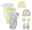 Unisex Baby 8 Pc Bodysuits