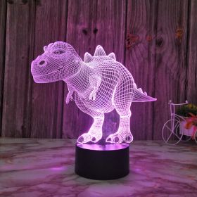 Cartoon cute dinosaur night light (Option: Plug and remote control)