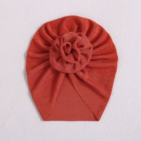 Baby Indian Three-dimensional Flower Tam-o'-shanter (Option: Style1)