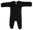 Black Interlock Sleep & Play