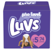 Luvs Pro Level Leak Protection Diapers, Size 5, 74 Count