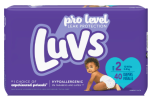 Luvs Pro Level Leak Protection Diapers Size 2, 40 Count