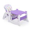 Multipurpose Adjustable Highchair, Children's dining chair for Baby Toddler Dinning Table with Feeding Tray and 5-Point Safety Buckle XH