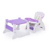 Multipurpose Adjustable Highchair, Children's dining chair for Baby Toddler Dinning Table with Feeding Tray and 5-Point Safety Buckle XH