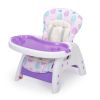 Multipurpose Adjustable Highchair, Children's dining chair for Baby Toddler Dinning Table with Feeding Tray and 5-Point Safety Buckle XH