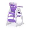 Multipurpose Adjustable Highchair, Children's dining chair for Baby Toddler Dinning Table with Feeding Tray and 5-Point Safety Buckle XH