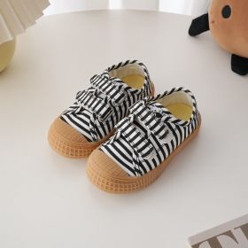 Children's Soft Bottom Toddler Shoes (Option: Zebra Print-23)